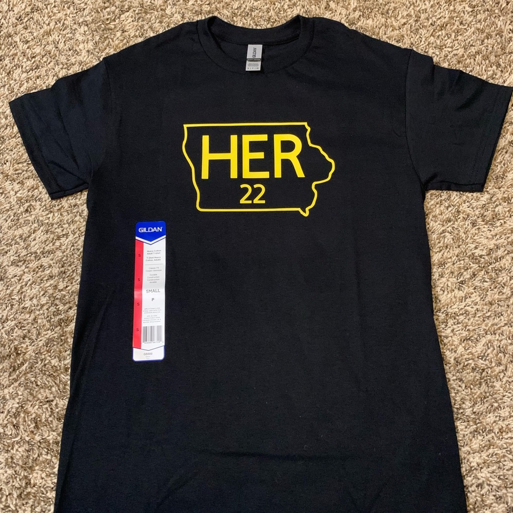 Caitlin Clark Iowa Basketball Her T-Shirt Size Small